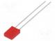 LED  rectangular  2x5x7mm  red  4mcd  140°  Front  flat  10mA