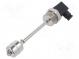 Sensor  liquid level  max.120°C  Output conf  SPST-NO  lead 1m