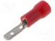 Terminal  flat  2.8mm  0.5mm  male  0.5÷1mm2  crimped  for cable