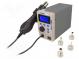 Hot air soldering station  digital,with push-buttons  800W