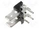Terminal  spade terminal strip  6.3mm  THT  250V  angled 90°  12A