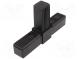 Mounting coupler  for profiles  Mat  polyamide  -30÷100°C  I  76mm