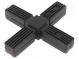 Mounting coupler  for profiles  Mat  polyamide  -30÷100°C  I  79mm