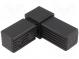Mounting coupler  for profiles  Mat  polyamide  -30÷100°C  I  77mm