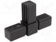 Mounting coupler  for profiles  Mat  polyamide  -30÷100°C  I  77mm