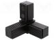 Mounting coupler  for profiles  Mat  polyamide  -30÷100°C  I  77mm