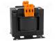 Transformer  mains  100VA  230VAC,400VAC  24V  screw type  1.8kg
