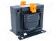 Transformer  mains  320VA  230VAC  24V  Leads  terminal block  IP00