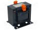 Transformer  mains  400VA  230VAC  24V  Leads  terminal block  IP00