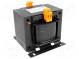 Transformer  mains  500VA  230VAC  24V  Leads  terminal block  IP00