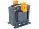 Transformer  mains  63VA  400VAC  230V  Leads  terminal block  IP00