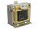 Transformer  mains  400VA  400VAC  24V  Leads  terminal block  IP00