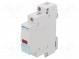 LED indicator  230VAC  DIN  Colour  red