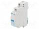 LED indicator  230VAC  DIN  Colour  blue