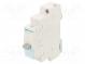 Module  pushbutton switch  230VAC  16A  DIN  monostable