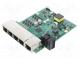 Switch PoE Ethernet  unmanaged  Number of ports  5  44÷57VDC