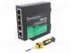 Switch PoE Ethernet  unmanaged  Number of ports  5  44÷57VDC  DIN