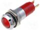 Indicator  LED  recessed  12÷14VDC  12÷14VAC  Cutout  Ø14.2mm  IP67