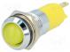 Indicator  LED  recessed  12÷14VDC  12÷14VAC  Cutout  Ø14.2mm  IP67