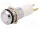 Indicator  LED  recessed  12÷14VDC  12÷14VAC  Cutout  Ø14.2mm  IP67