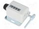 Counter  mechanical  mechanical indicator  strokes  99999