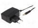 Power supply  switched-mode  12VDC  1A  12W  Out  5,5/2,1  plug