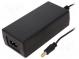 Power supply  switched-mode  24VDC  2.7A  Out  5,5/2,1  65W  0÷40°C
