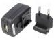 Power supply  switched-mode  5VDC  2.1A  10.5W  Out  USB  plug