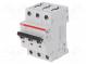 Circuit breaker  400VAC  Inom  10A  Poles  3  DIN  Charact  C  6kA