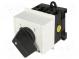 Switch  cam switch  Stabl.pos  2  20A  1-2  for building in  Pos  2