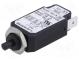 Circuit breaker  Urated  240VAC  48VDC  1A  SPST  Poles  1  screw