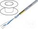 Wire  LonWorks,outdoor  1x2x22AWG  solid  Cu  LSZH  grey  100m