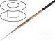 Wire  coaxial  RG178BU  1x50Ω  stranded  steel, copper plated  100m