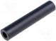 Spacer sleeve  cylindrical  polystyrene  L  35mm  Øout  7mm  black
