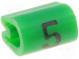Markers for cables and wires  Label symbol 5  5.5÷8.9mm  PVC