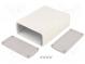 Enclosure  multipurpose  with panel  TEKAL  X 106mm  Y 145mm  grey