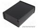 Enclosure  multipurpose  TEKAM  X 106mm  Y 145mm  Z 45mm  black
