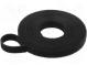 Tape  velcro  W  10mm  L  5m  black  Application  bundling