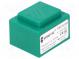 Transformer  encapsulated  6VA  230VAC  24V  250mA  PCB  IP00  200g
