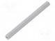 Screwed spacer sleeve  60mm  Int.thread  M2,5  hexagonal