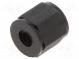 Screwed spacer sleeve  hexagonal  polyamide  M2  L  5mm  black