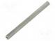 Screwed spacer sleeve  80mm  Int.thread  M3  hexagonal  brass