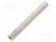 Screwed spacer sleeve  60mm  Int.thread  M4  hexagonal  brass