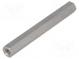 Screwed spacer sleeve  60mm  Int.thread  M4  hexagonal