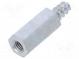 Screwed spacer sleeve  12mm  Int.thread  M3  Ext.thread  ST3,3