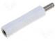 Insulating sleeve  hexagonal  M3  M3  L  22mm  Spanner  6mm  UL94V-2