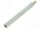 Screwed spacer sleeve  45mm  Int.thread  M3  Ext.thread  M3  steel