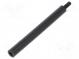 Screwed spacer sleeve  cylindrical  polyamide  M3  M3  55mm  black