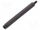 Screwed spacer sleeve  hexagonal  polyamide  M3  M3  L  60mm  black