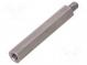 Screwed spacer sleeve  60mm  Int.thread  M6  Ext.thread  M6